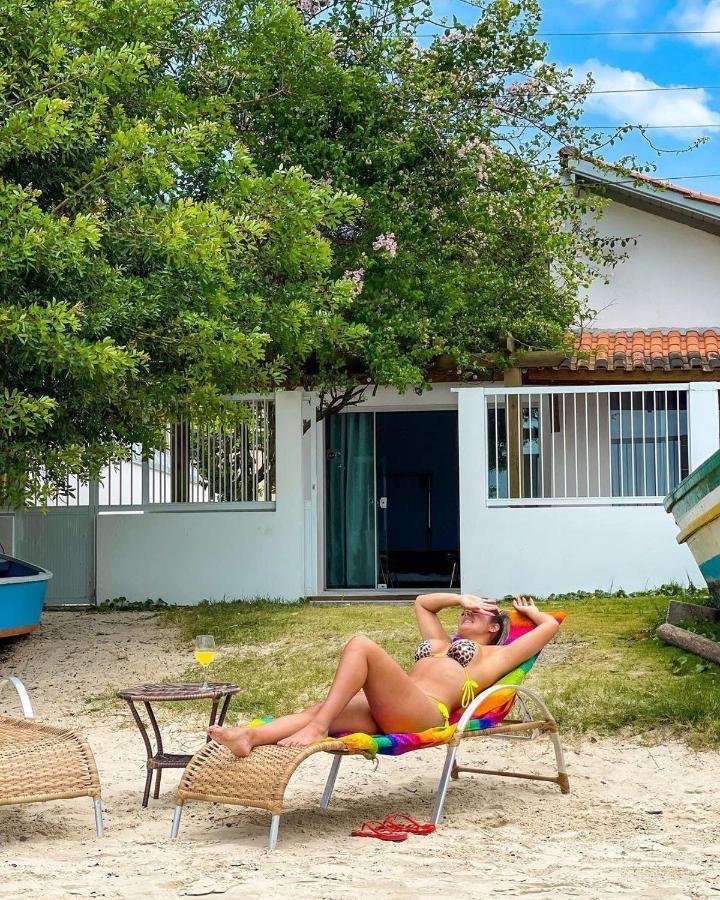 Casa De Praia Ponta Dos Ganchos De Fora โกเวร์นาดอร์ เซลโซ รามอส ภายนอก รูปภาพ