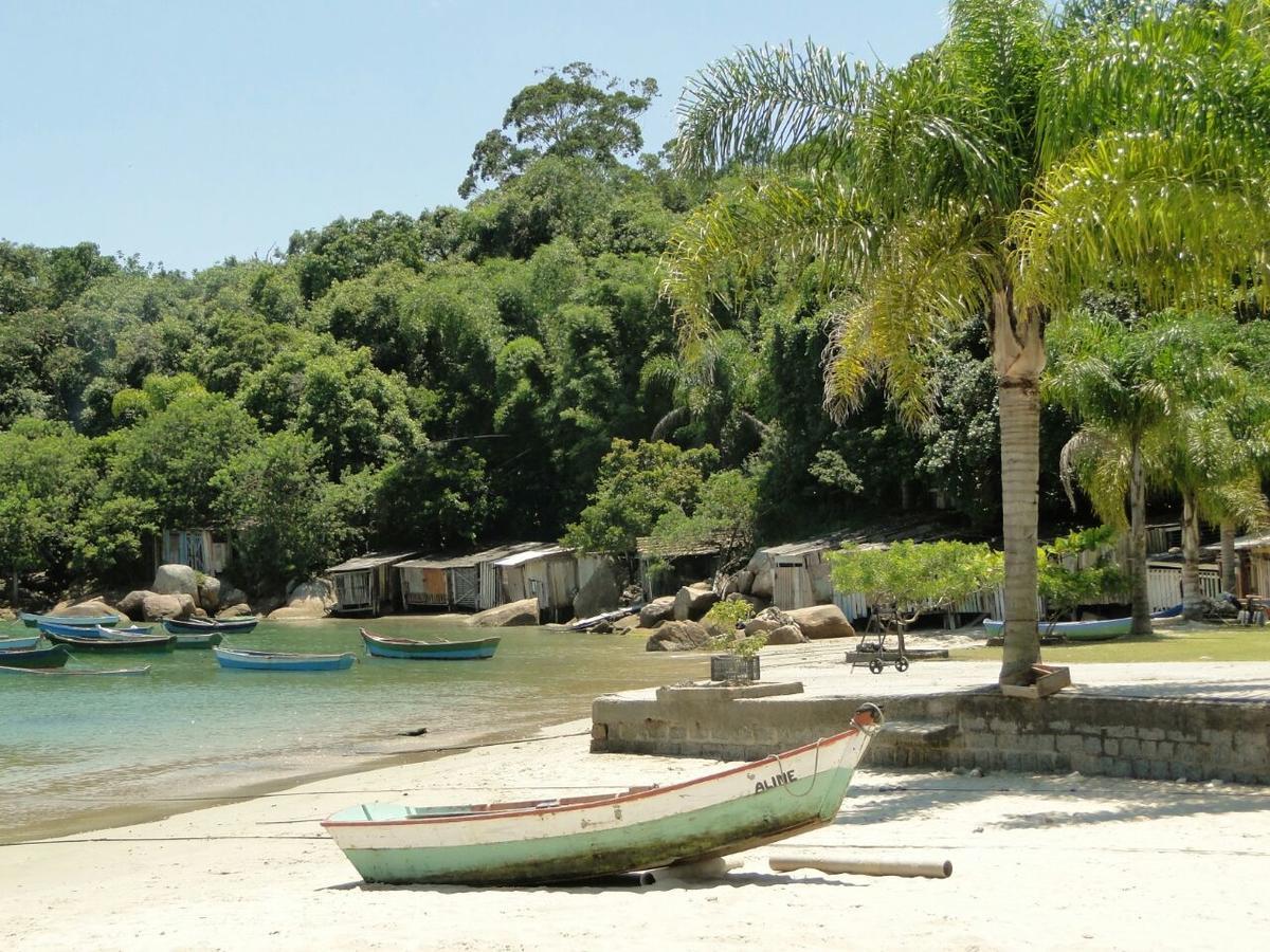 Casa De Praia Ponta Dos Ganchos De Fora โกเวร์นาดอร์ เซลโซ รามอส ภายนอก รูปภาพ