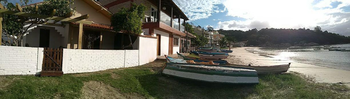 Casa De Praia Ponta Dos Ganchos De Fora โกเวร์นาดอร์ เซลโซ รามอส ภายนอก รูปภาพ